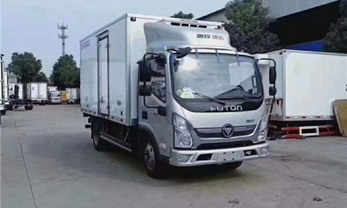 國(guó)六福田奧鈴捷運(yùn)冷藏車 