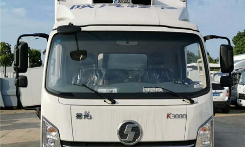 國(guó)六陜汽德龍冷藏車 